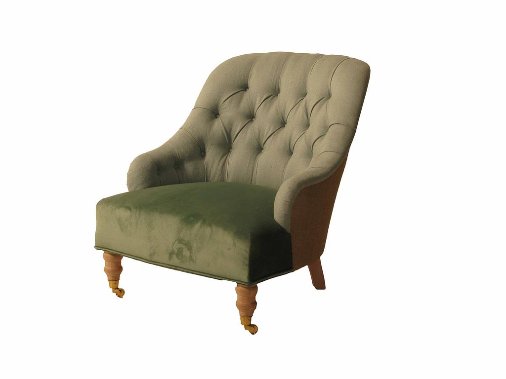 Candace Arm chair in fabric
