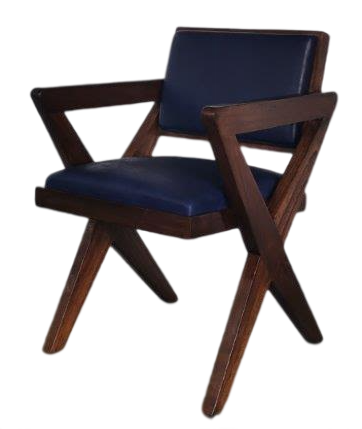 Jeanneret leather armchair