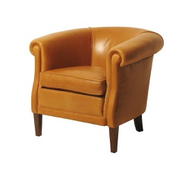 Nestor leather club chair