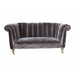 [CHR150_PORCINI] CHR150 Chesterfield Sofa - velvet